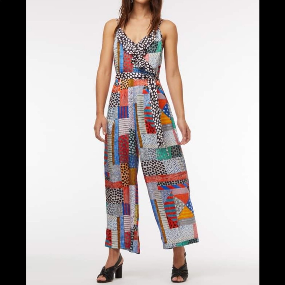 Gorman X Julia Flanagan silk jumpsuit